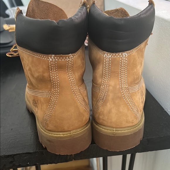 Timberland Men's Tan Leather Boots - Picture 4 of 8